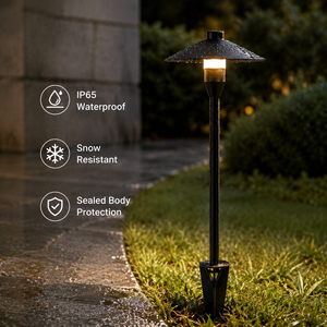 Modern Outdoor Lawn Lamp Aluminum IP65 Waterproof Led Garden <b>Light</b> With Spike 5W Warm White Outdoor Pathway Lighting - Product Image 4