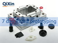 Molde para Panel de Interruptores Eléctricos |   Abertura para balancín + Soportes para tornillos |   Acabado Mate SPI A1 |   Fábrica QiXin