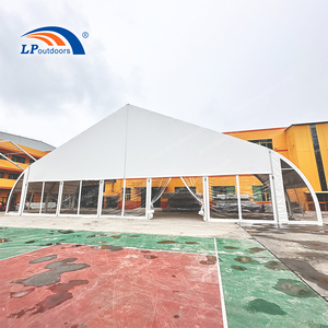 Trung Quốc Nhà Máy 30M Khoảng Nhôm Cấu Trúc Đường Cong Hình Dạng Lớn Lều Như 2000 2500 Khách Hội Trường Đám Cưới Trong Uganda - Product Image 6