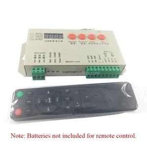 Controlador LED inalámbrico RF K1000S + <span class=keywords><strong>control</strong></span> remoto RF, cambio de color completo con efectos de persecución y flujo, Entrada amplia de 5-24V CC - Product Image 6