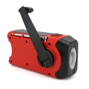 MEDING Máy Phát Điện Cầm Tay Sinh Tồn Khẩn Cấp Đèn Pin Led Radio Năng Lượng Mặt Trời - Product Image 5