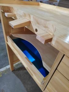 Banco de trabajo de madera de pino para joyería - Product Image 5