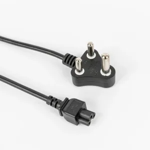 Custom SA South Africa SABS India AC Power Plug Cable IEC320 C13 C19 Spring Spiral Curly Coiled Power Cord