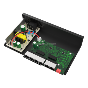 2026 Best Seller Top Popular 6 Port Smart AI PoE <b>Switch</b> 4*POE+2*Uplink 10/100Mbps Full Duplex Industrial <b>Network</b> <b>Switch</b> In Stock - Product Image 6