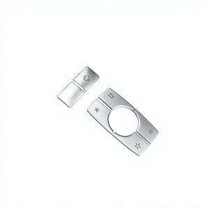 Pegatina Decorativa Rectangular Autoadhesiva para Botón Multimedia de Mercedes-Benz Clase E ES 09-13, para Consola Central - Product Image 2