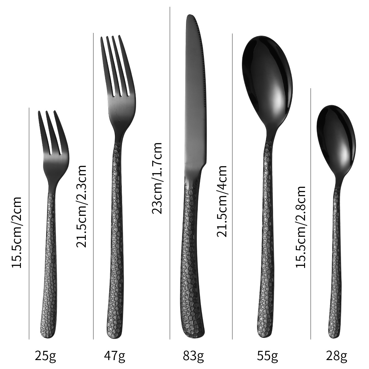 ชุดสีดำ 5 ชิ้น