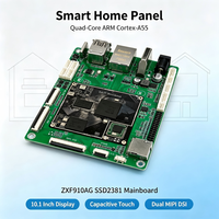 Placa Controladora de Pantalla LCD SSD2381, Placa Base Integrada ARM Cortex-A55 con Interfaz Dual MIPI DSI para Dispositivos de Señalización Digital