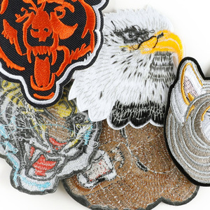 Wholesale Embroidery Designer Iron <b>On</b> Animal Eagle Nfl Teams <b>Sew</b> <b>On</b> <b>Patches</b> Chicago Bears Jersey <b>Patch</b> - Product Image 3