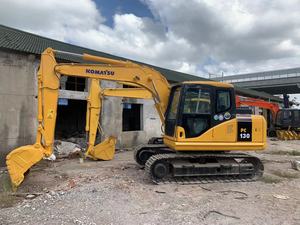 Excavatrice Komatsu PC130 d'occasion de 12,5 tonnes, modèle 2022, avec moteur PLC, boîte de vitesses, pompe et roulement, origine Japon - Product Image 4