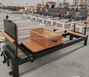 <span class=keywords><strong>VOG</strong></span> <span class=keywords><strong>VOG</strong></span>-PL019 Reformer de Pilates - Aleación de Aluminio Ecológica, Duradera, Ajustable y Portátil para Estudios, Uso Doméstico, Yoga y Fitness - Product Image 1