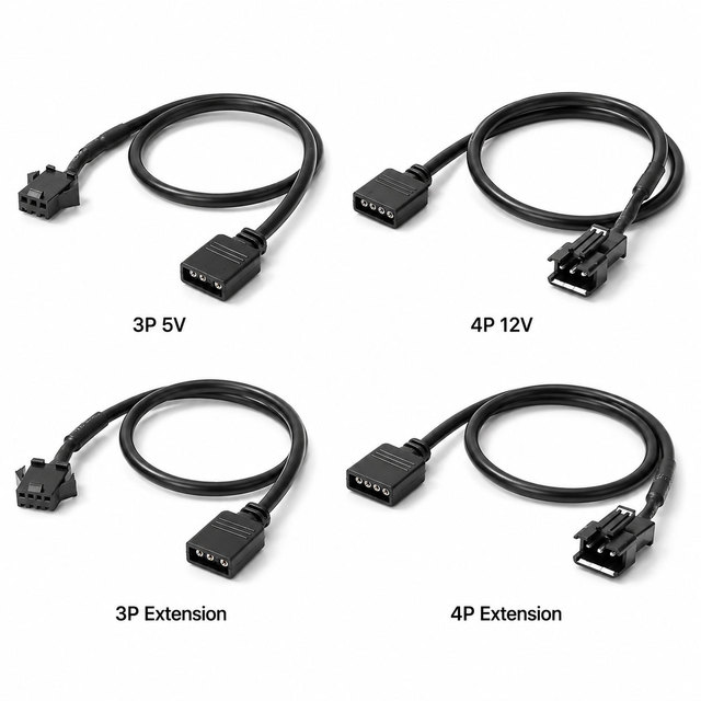 Factory Direct ARGB RGB Adapter Cable OEM Manufacturer