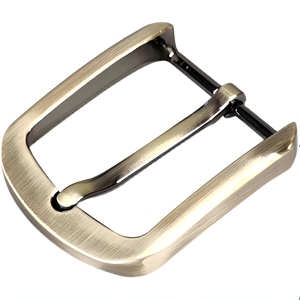 Tête de boucle de ceinture en alliage de zinc personnalisée pour homme, avec fixation par épingle, pour pantalons de ville et décontractés - Product Image 1