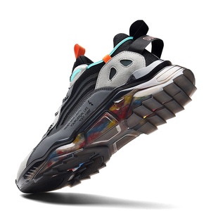 <span class=keywords><strong>2021</strong></span> chaussures de sport pour hommes confortables TPU Gym entraînement volley-ball et <span class=keywords><strong>basket</strong></span>-ball blanc et noir Campus respirant avec doublure en maille - Product Image 5