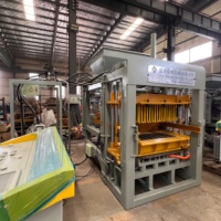 Máquina para Fabricar Bloques de Hormigón QT4-15 para la Producción de Ladrillos Huecos