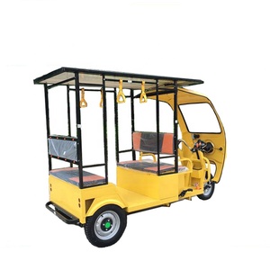 Triciclo de Pasajeros de Tres Ruedas con Energía Solar para Adultos - Product Image 3