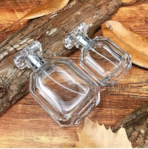 Bouteille de parfum en verre vide en gros, prête à l'emploi, 30ml 50ml 100ml, à fond épaissi, avec col serti et pulvérisateur pressurisé - Product Image 4