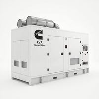 Générateur diesel silencieux à prix avantageux Cummins 275/285/300KVA 220/230/240KW, refroidissement par eau, 12V/24V DC ATS EPA CE ISO