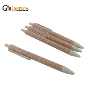 Großhandel Cork Tube Eco Kugelschreiber Weizens troh Kugelschreiber Werbe - Product Image 5