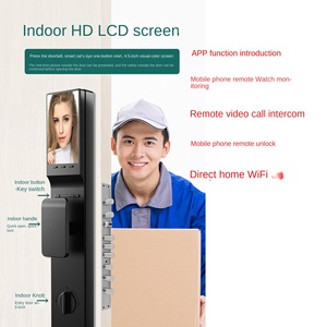 Serratura Intelligente FDM Impermeabile con Impronta Digitale, Password e Telecomando FD-01 <span class=keywords><strong>per</strong></span> <span class=keywords><strong>Porte</strong></span> <span class=keywords><strong>in</strong></span> Legno/<span class=keywords><strong>Ferro</strong></span> - Product Image 4