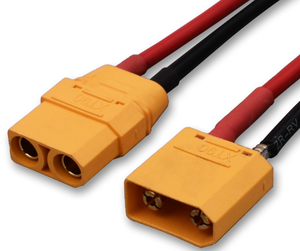 Conector de Carregador de Bateria de 2 Pinos XT30 XT60 XT90 com Cabo de Silicone e Conectores Macho e Fêmea - Product Image 1
