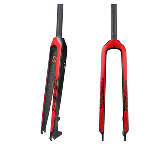 Cauchos de bicicleta suntour volpe forks 26 27.5 29 pollici bicicletta rockshox forcella rigida mountain bike in fibra di carbonio forcella anteriore <span class=keywords><strong>mtb</strong></span> - Product Image 1