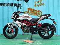 Moto Sportive Originale Benelli Rouge Baolong 150 150cc - Véhicule à Essence Durable pour Conducteurs Adultes