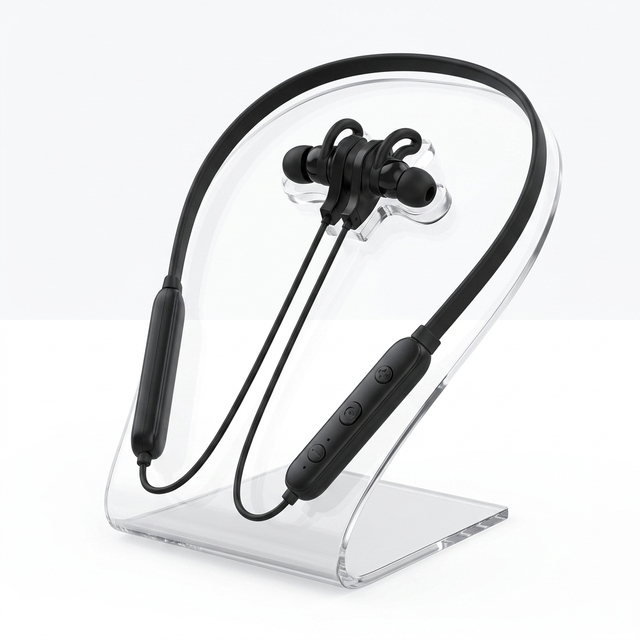 New Arrival Neck-Mounted Waterproof Bluetooth Rechargeable In-Ear Earphones Outdoor Shooting Tactical Noise Reduction EarMuffs
