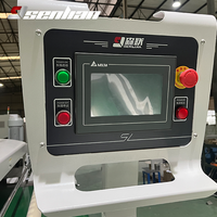 Machine de revêtement électrique de précision à haute exactitude pour plaques minces en titane, épaisseur de revêtement 3 mm, plastique, bois