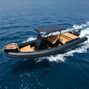 Bateaux <span class=keywords><strong>semi</strong></span>-rigides gonflables RIB en aluminium Yoolwin de 35 pieds pour la pêche en mer, moteur <span class=keywords><strong>hors</strong></span>-<span class=keywords><strong>bord</strong></span>, aventure en mer, à vendre - Product Image 5