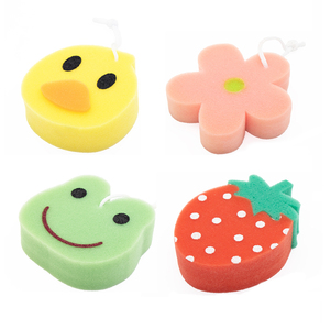 Cartoon Soft Foam Scrubber Body Cleaning Baby Bath <strong>Sponge</strong> for Bathing Absorbent Exfoliating <strong>Shower</strong> <strong>Sponge</strong> - Product Image 6
