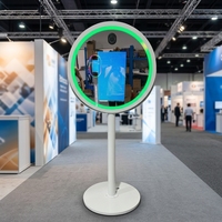 Miroir photo numérique en promotion avec écran tactile, caméra et imprimante pour mariages