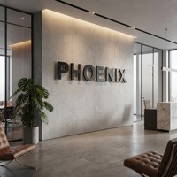 Lettres 3D en métal poli miroir chromé de qualité supérieure, étanches, pour extérieur, montées au mur, lettrage 3D rétroéclairé
