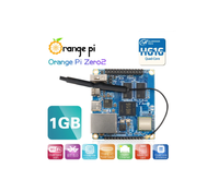 Orange Pi Zero 2 1GB RAM avec puce Allwinner H616, prise en charge BT, Wifi, exécution Android 10,Ubuntu, carte unique Debian OS