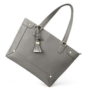 Sac à bandoulière pour femme à pompons tendance, sac à bandoulière pour femme en cuir PU de haute qualité à motif litchi - Product Image 6