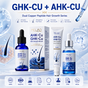 Suero para el Crecimiento del Cabello Ghkcu Ahkcu, Anticaída, Fortalecedor de Raíces, Cuidado Capilar Nutritivo y Voluminizador, Suero Capilar con Doble Péptido de Cobre - Product Image 1