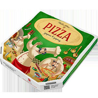 Boîte en carton personnalisée pour pizza et sushi, avec logo imprimé, jetable, pour vente en gros, OEM