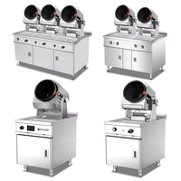 Wok de riz frit automatique pour restaurant intelligent Machine de cuisson des aliments Robot de cuisine Cuiseur électrique à rotation
