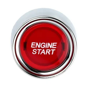 車のユニバーサルエンジンメタルプッシュボタンスタートストップパッシブキーレスエントリーを開始するためにキーは必要ありません