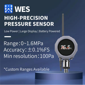 Промышленный датчик перепада давления IP67, точность 0,1% от полного диапазона, 0~1,6 МПа, беспроводной 4G, для воздуха, воды, газа, масла - Product Image 2