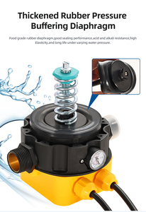 <span class=keywords><strong>Pressostat</strong></span> intelligent avec manomètre pour <span class=keywords><strong>pompe</strong></span> de puits, interrupteur automatique pour pompes à eau, protection contre la marche à sec 110V-120V - Product Image 3