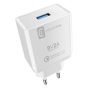 Caricabatterie USB <b>Type</b>-<b>C</b>, USB <b>Type</b>-A <b>CHARGER</b> KIT 18W White ACHHUKITQCTYCK - Product Image 3