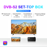 Récepteur satellite DVB-S2 HD Free to Air Smart TV Box avec MeeCast et garantie de 12 mois