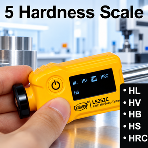 Linshang LS252C Pen Type Leeb Hardness <b>Tester</b> with C Impact Device for Steel and Metal Testing - Product Image 5