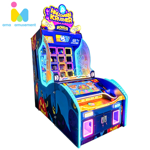 2026 AMA Macchina da Gioco Arcade da Interno a Moneta, con Sistema di Riscatto Biglietti, per Bambini, Modello Ball Master, Happy Pitching, Ball Buster, Gioco di Tiro, Versione Inglese - Product Image 2