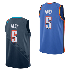 Oklahoma City pour hommes 2025 # 5 Maillots de basket personnalisés en jersey, brodés, uniformes pour jeunes - Product Image 1