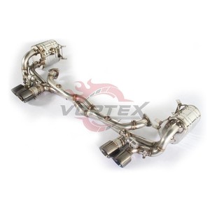 Échappement Catback Valvetronic en acier inoxydable VORTEX 304 pour Porsche 911 997.1/997.2 2005-2012, fixation directe - Product Image 3