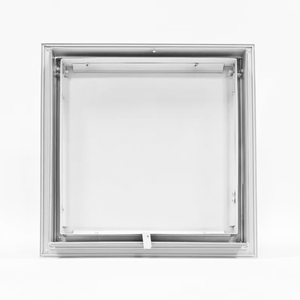 Plaque d'accès en aluminium pour <span class=keywords><strong>trappe</strong></span> d'inspection de plafond de salle de bain, couvercle décoratif dissimulé au design minimaliste pour cloison sèche - Product Image 2