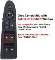Interruptor Principal de Elevalunas Eléctrico Genuino OEM para Coche con Volante a la Derecha 935703W400WK para Kia Sportage 2015 2011-2017