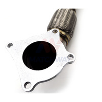 Collecteur d'échappement MATCHWAY pour VW Audi EA888 MK5 MK6 GTI 2.0T avec bouclier thermique