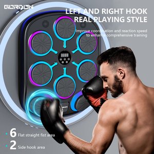 2025 nóng bán thông minh âm nhạc vui trong nhà đào tạo kỹ thuật số đấm bốc mục tiêu kỹ thuật số âm nhạc ánh sáng điện tử đào tạo máy đấm bốc - Product Image 4